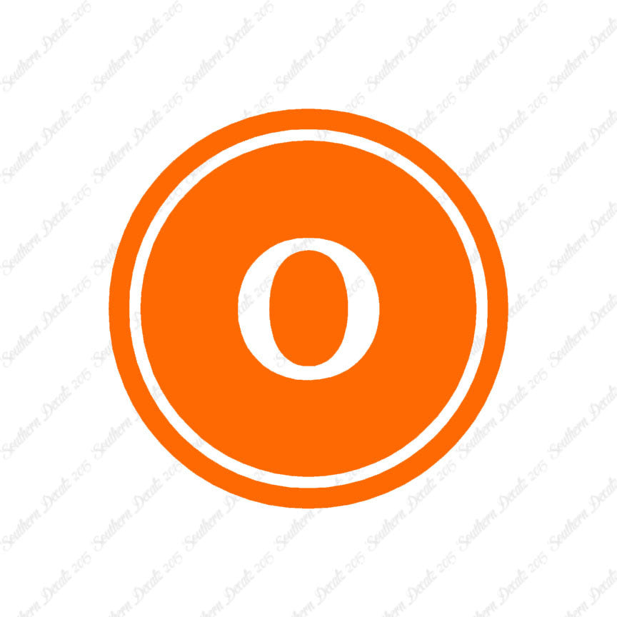 Typewriter Font O Initial