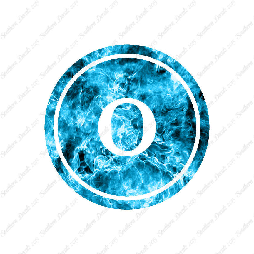 Typewriter Font O Initial