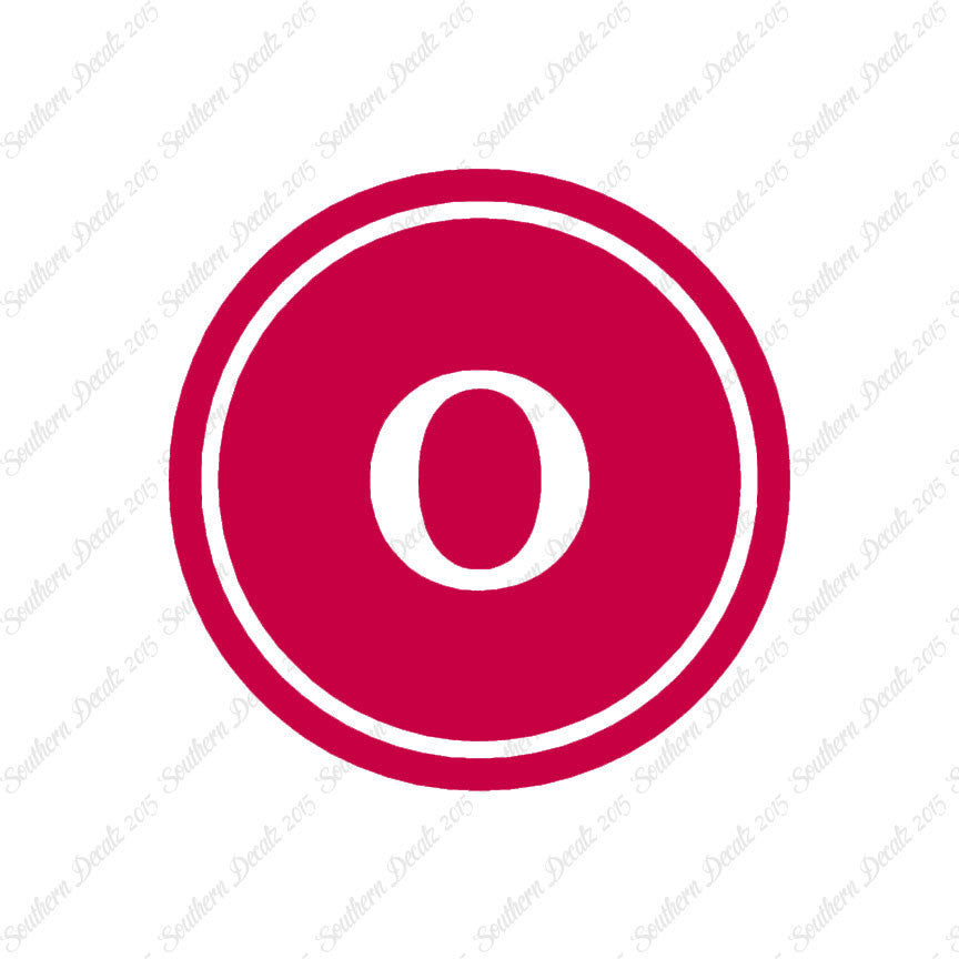 Typewriter Font O Initial