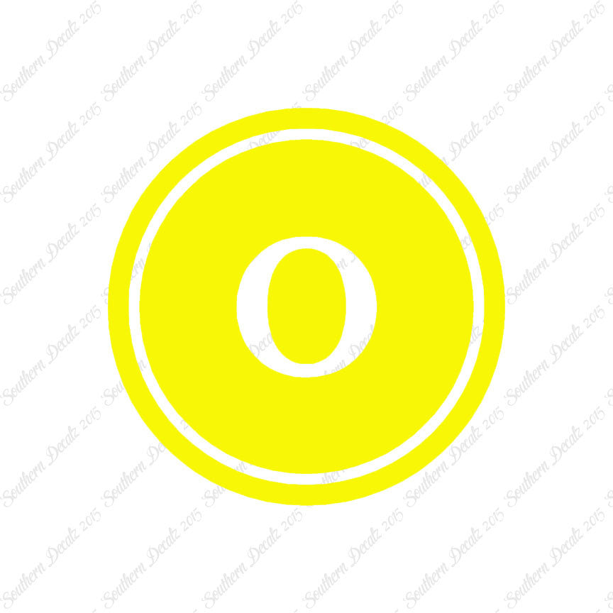 Typewriter Font O Initial
