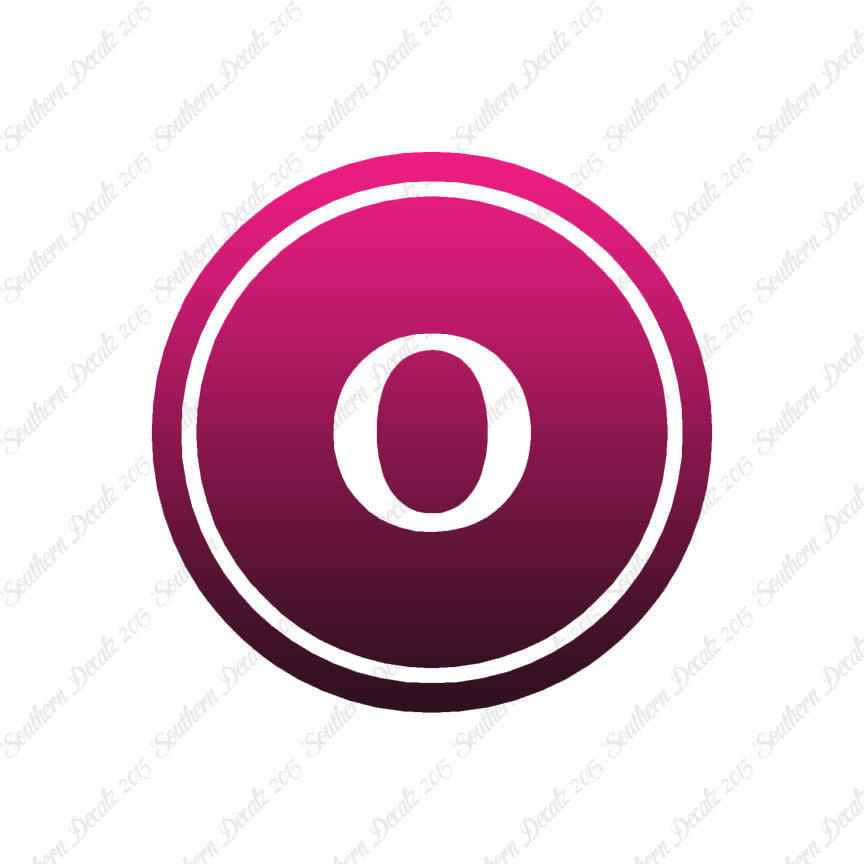 Typewriter Font O Initial