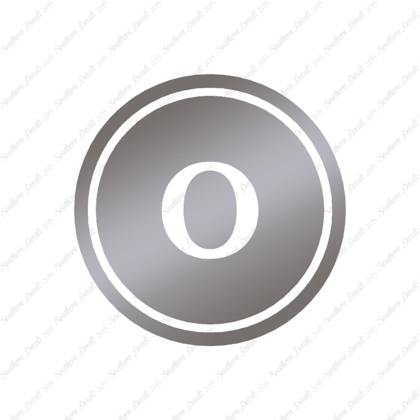 Typewriter Font O Initial