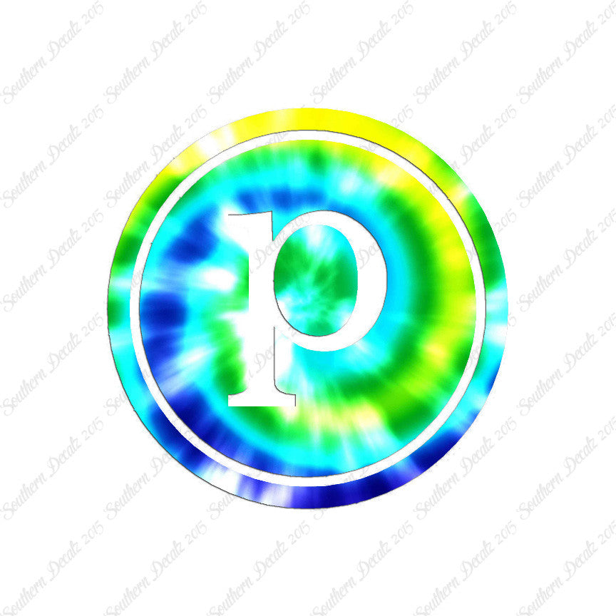 Typewriter Font P Initial