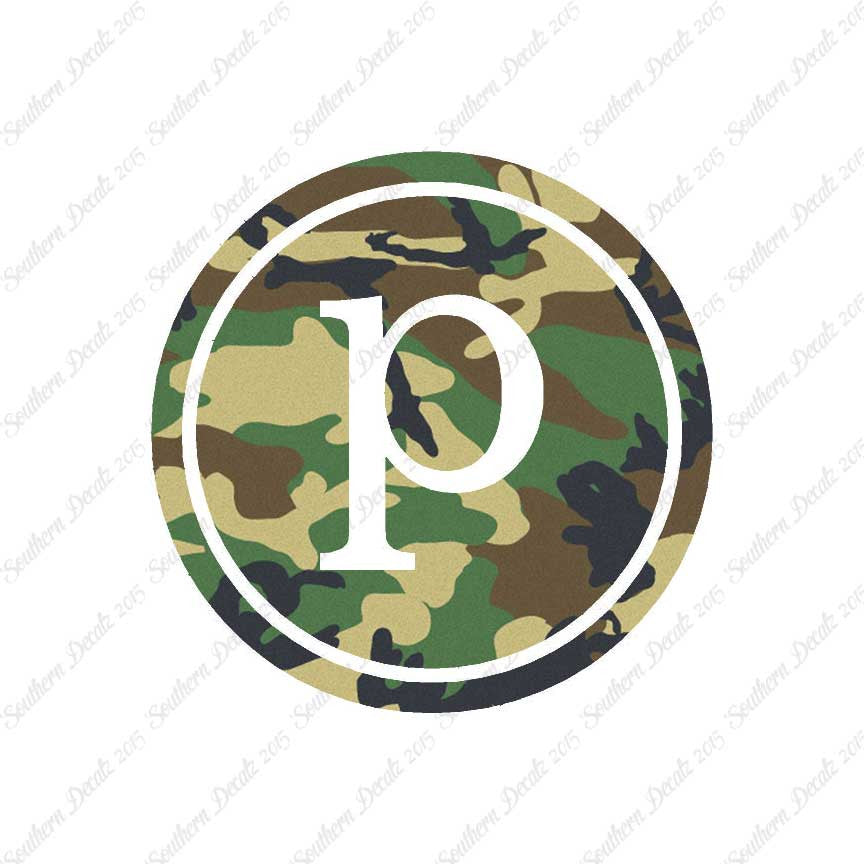 Typewriter Font P Initial