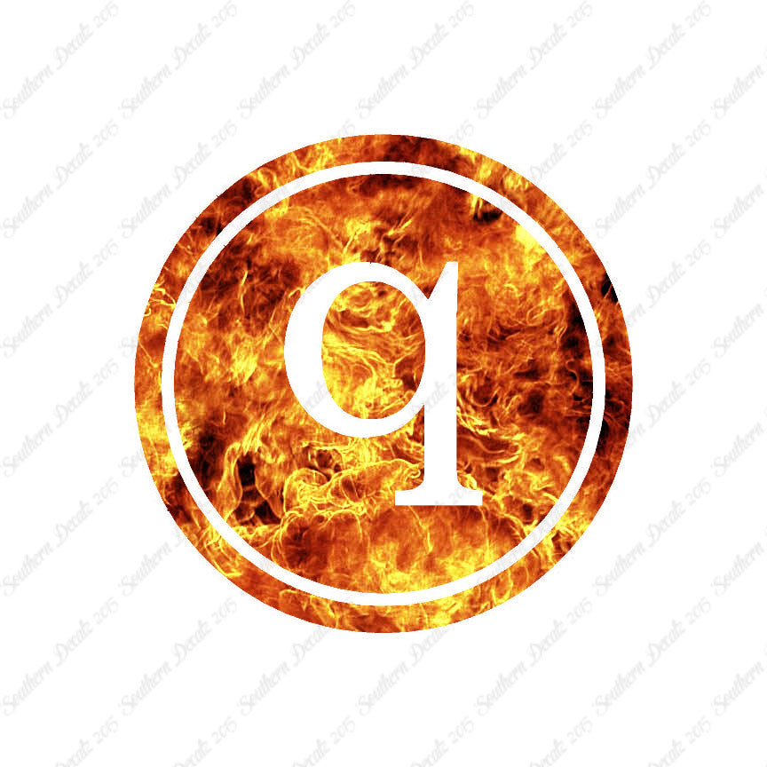 Typewriter Font Q Initial