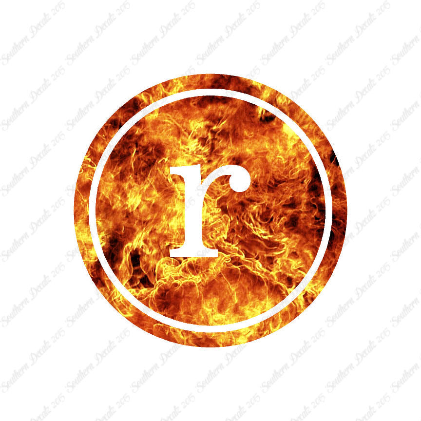Typewriter Font R Initial
