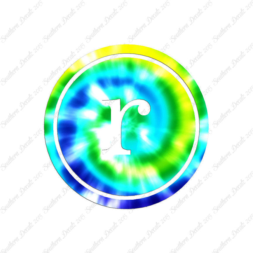 Typewriter Font R Initial