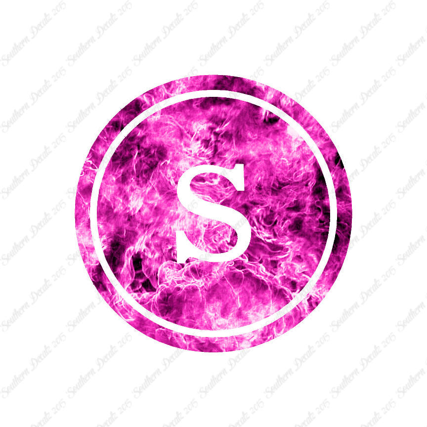 Typewriter Font S Initial