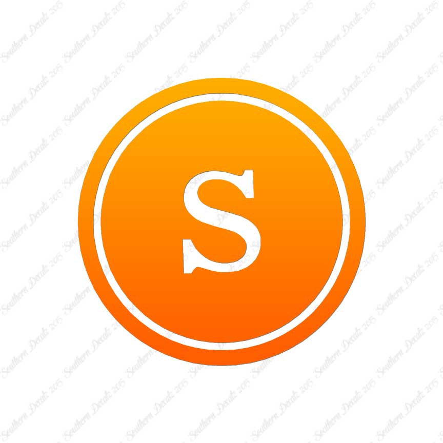 Typewriter Font S Initial
