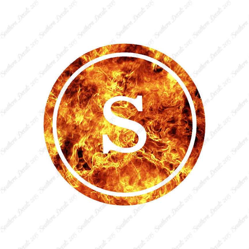 Typewriter Font S Initial