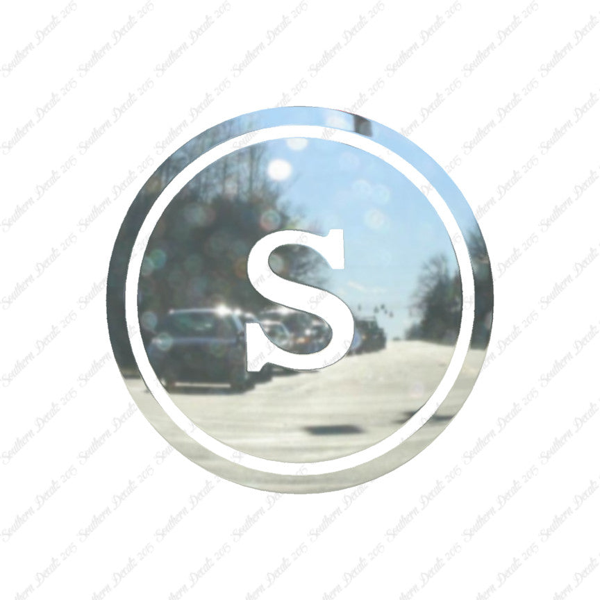 Typewriter Font S Initial