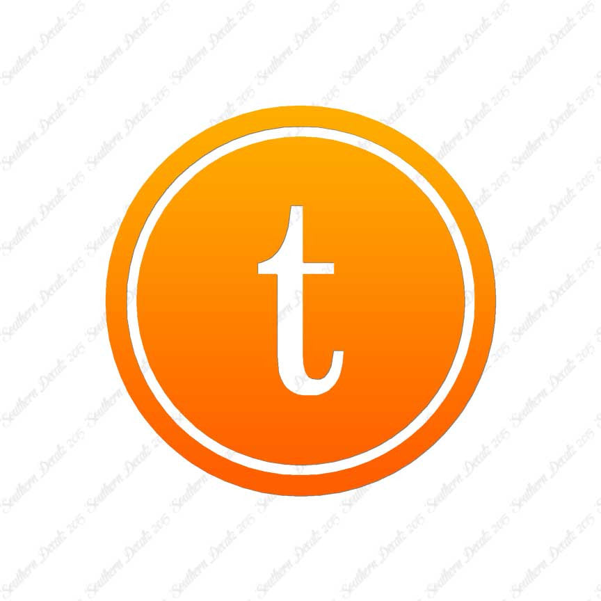Typewriter Font T Initial