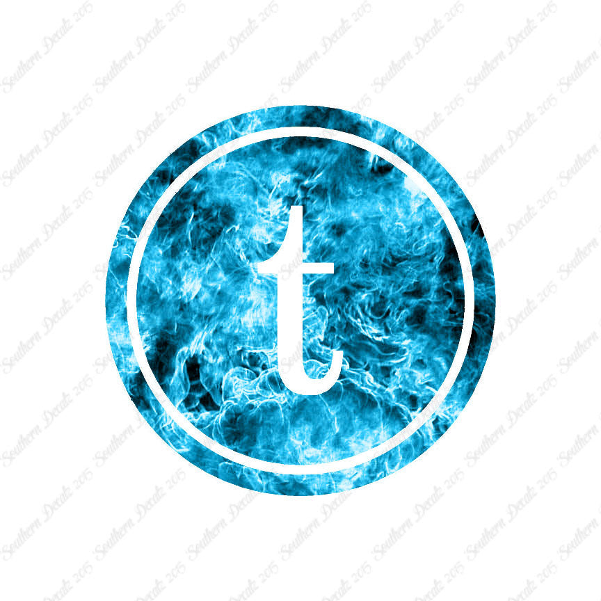 Typewriter Font T Initial