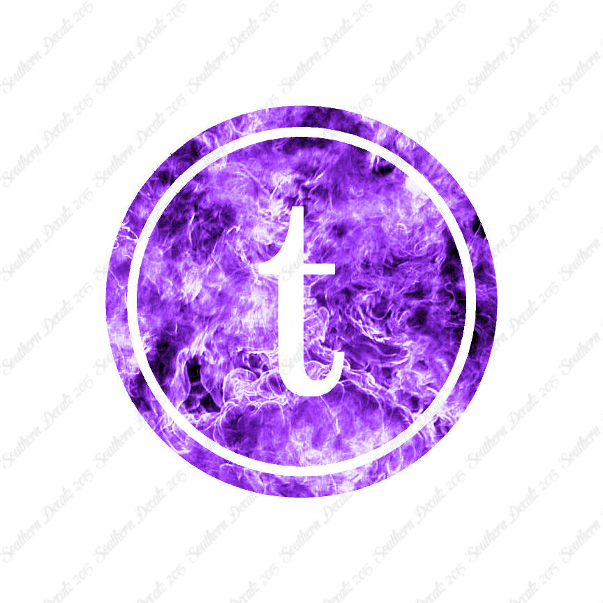Typewriter Font T Initial