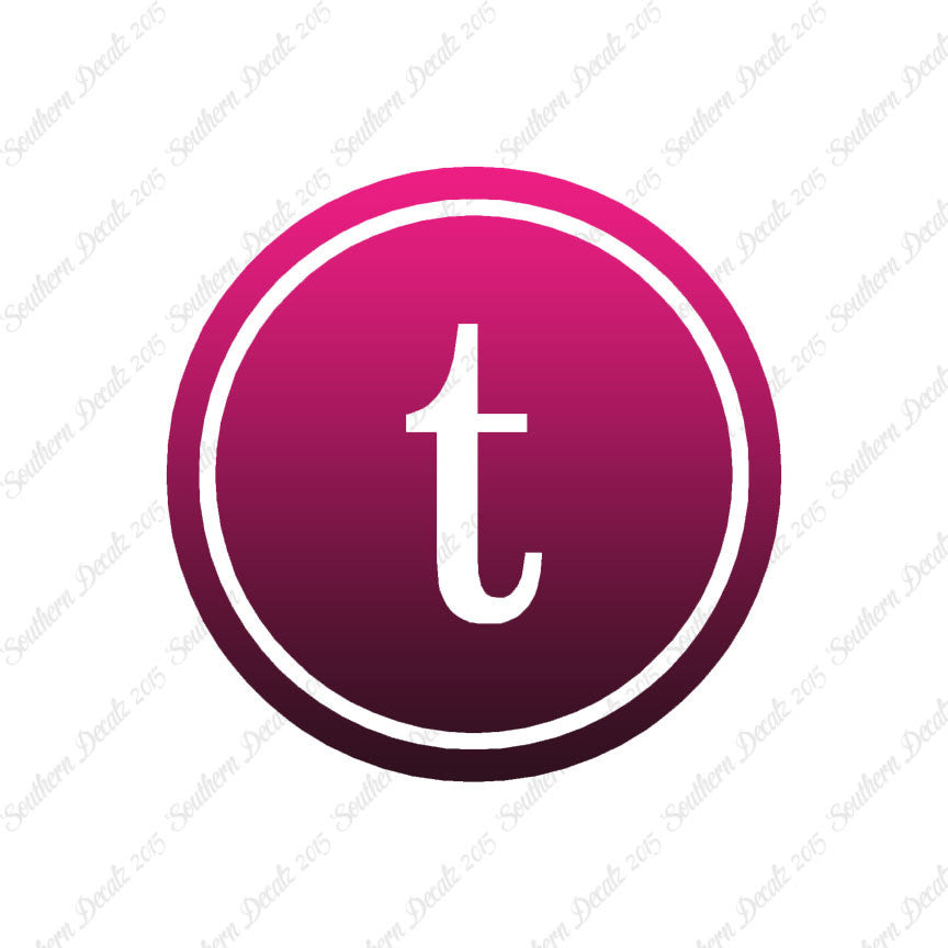 Typewriter Font T Initial