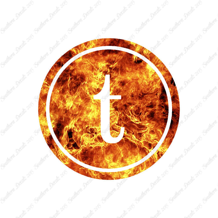 Typewriter Font T Initial