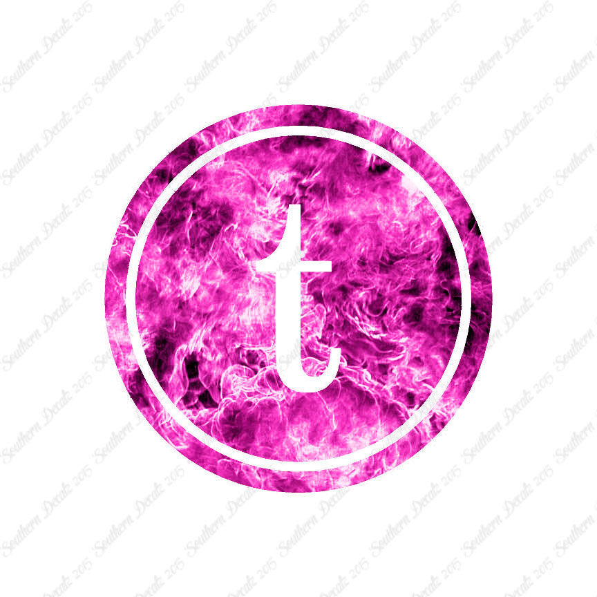 Typewriter Font T Initial