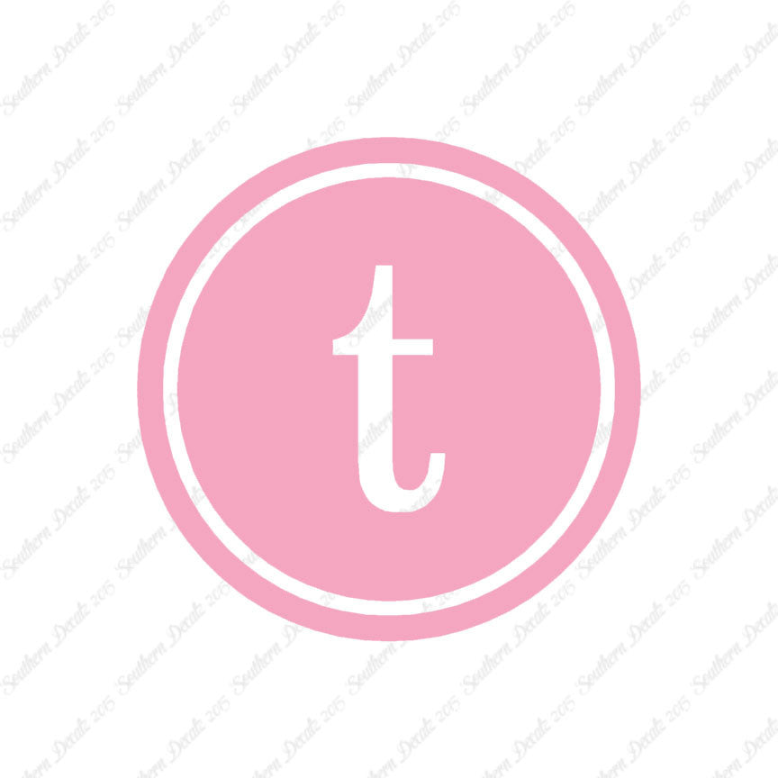 Typewriter Font T Initial