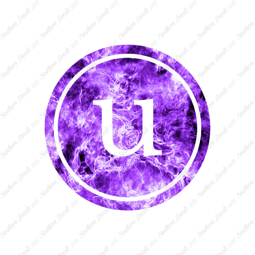 Typewriter Font U Initial