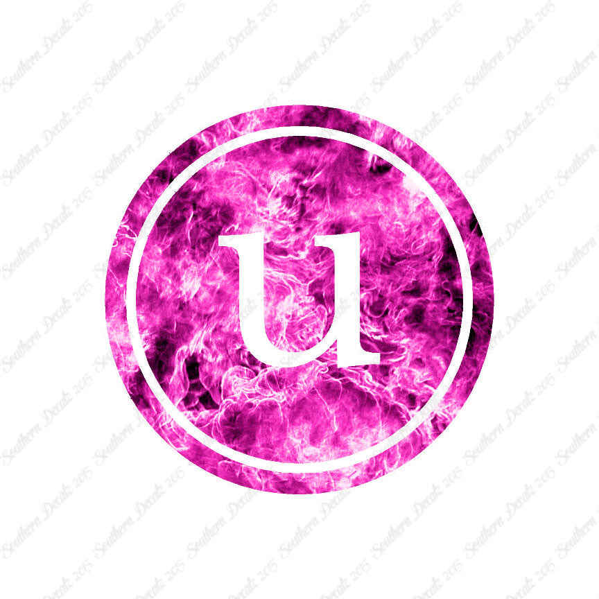 Typewriter Font U Initial