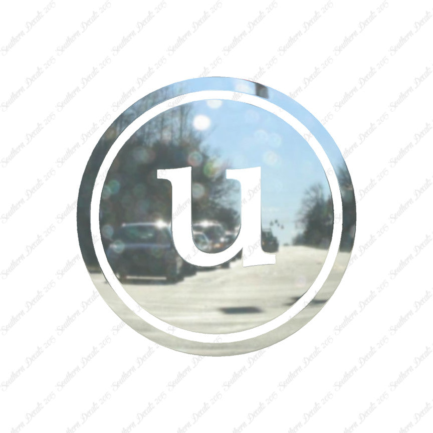 Typewriter Font U Initial