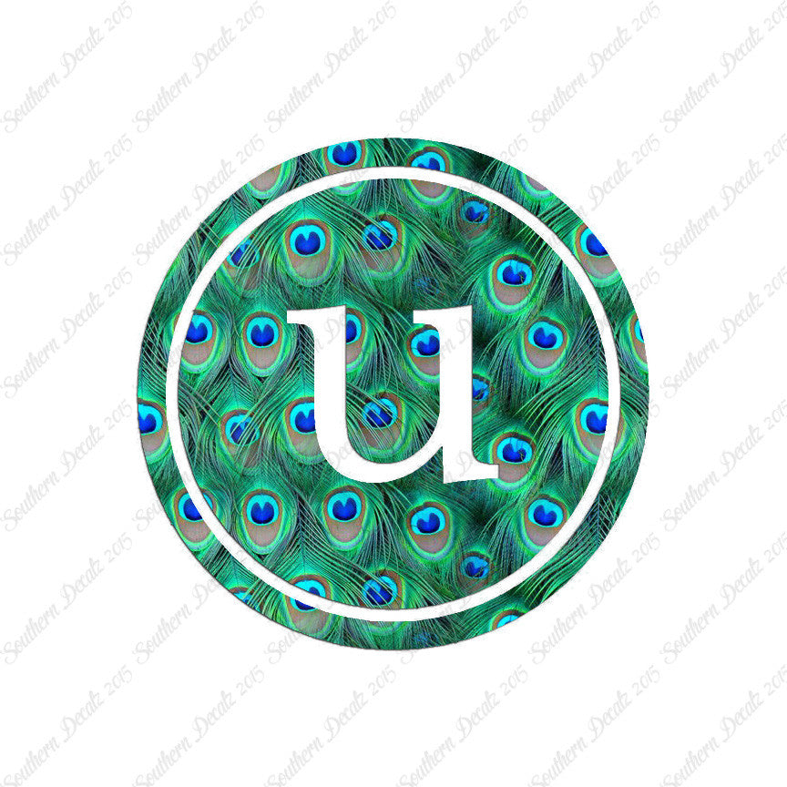 Typewriter Font U Initial