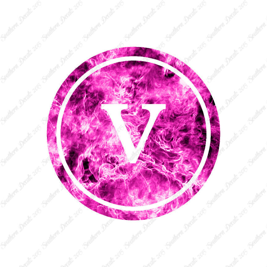 Typewriter Font V Initial