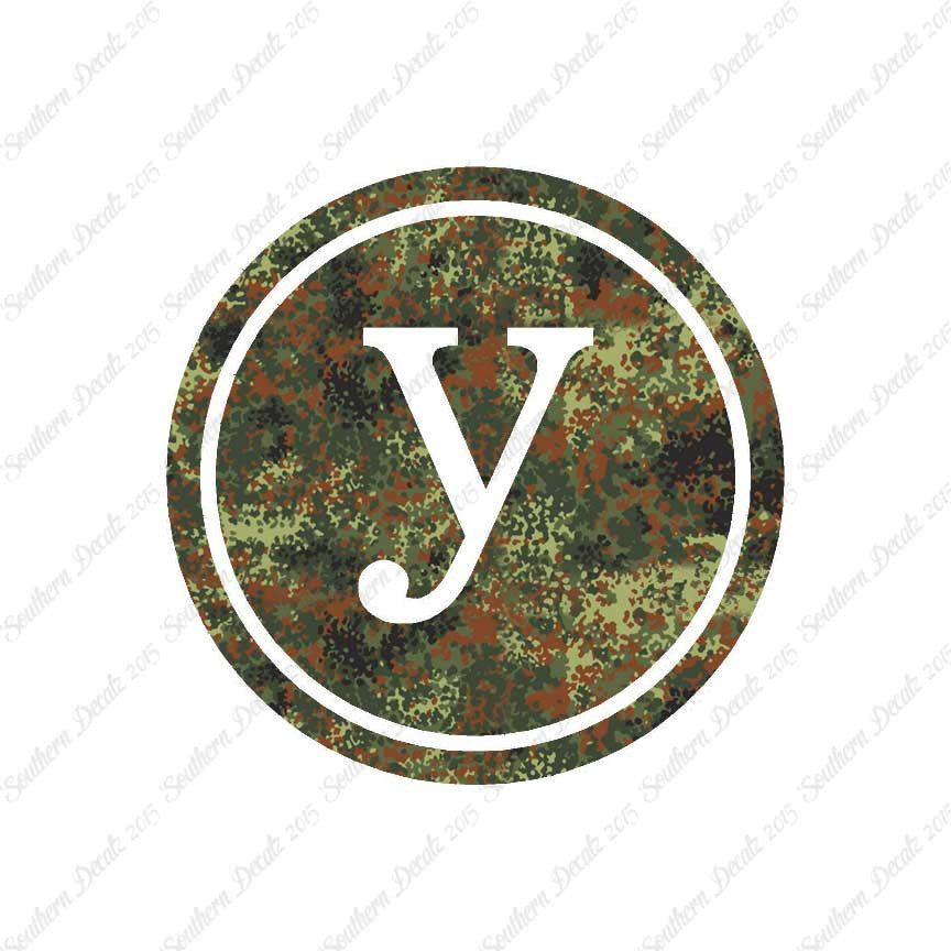 Typewriter Font Y Initial