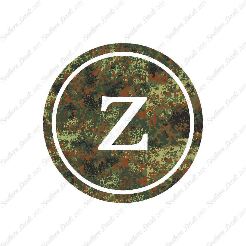 Typewriter Font Z Initial