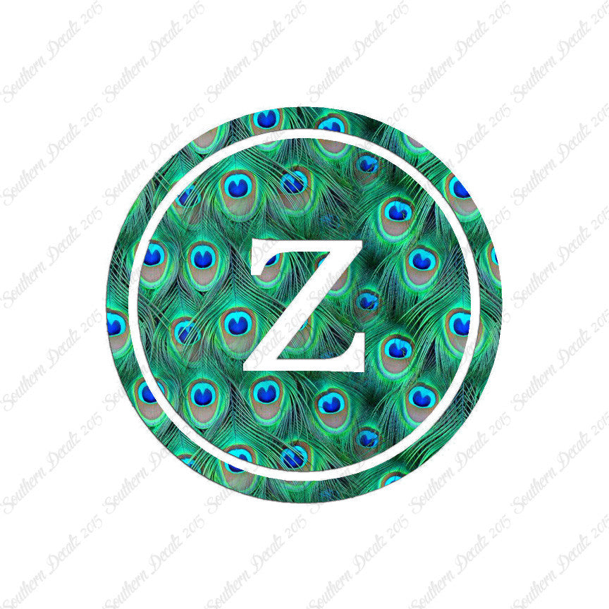 Typewriter Font Z Initial