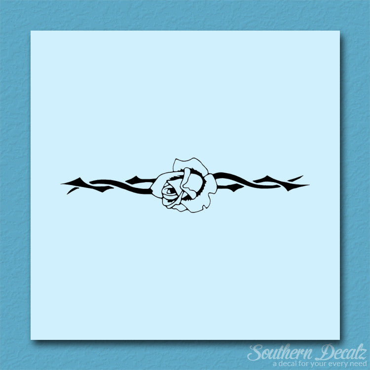 Tribal Rose Flower Vine