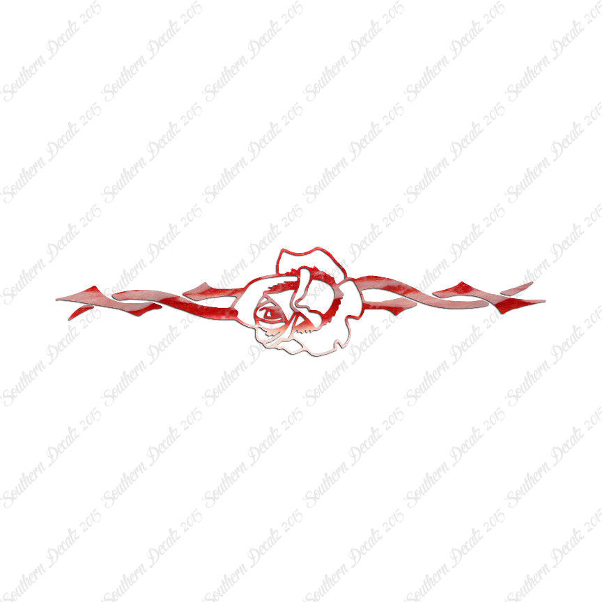 Tribal Rose Flower Vine