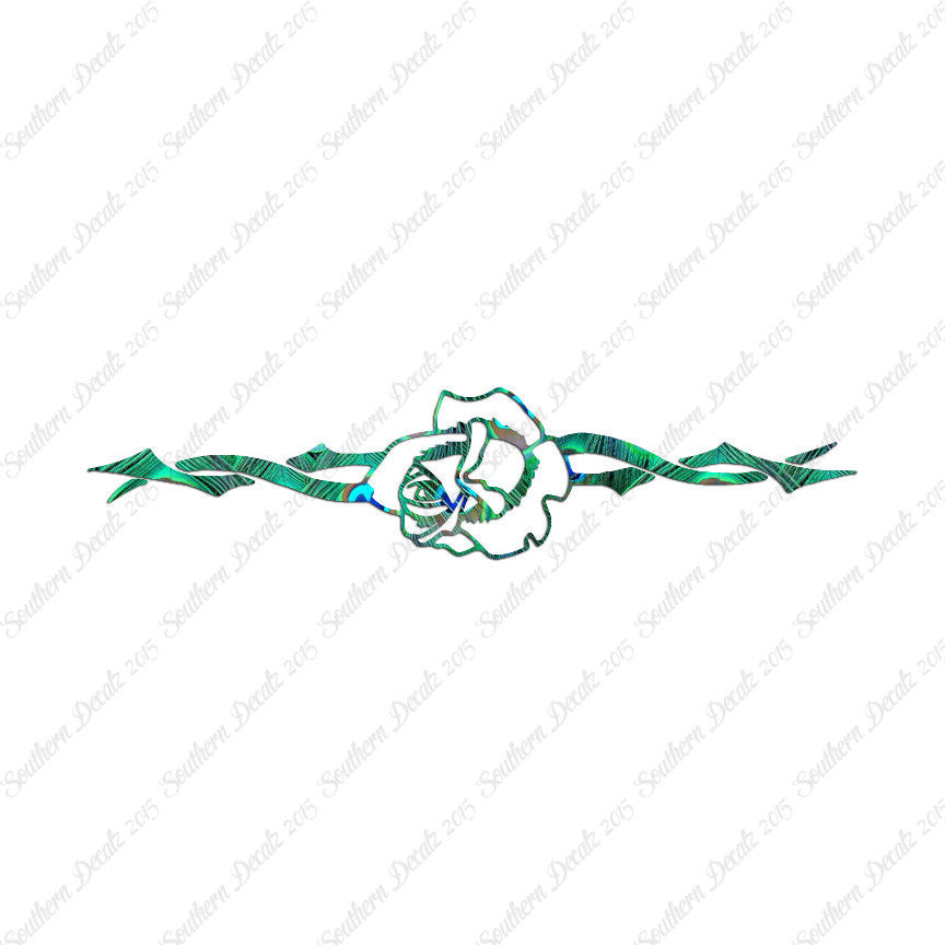 Tribal Rose Flower Vine