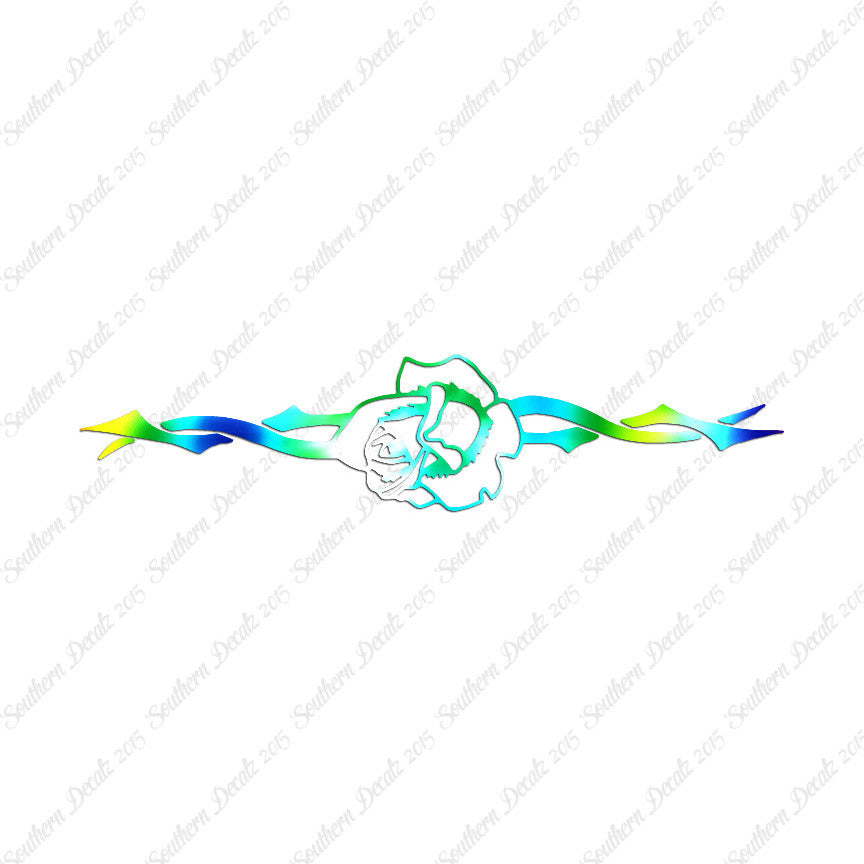 Tribal Rose Flower Vine