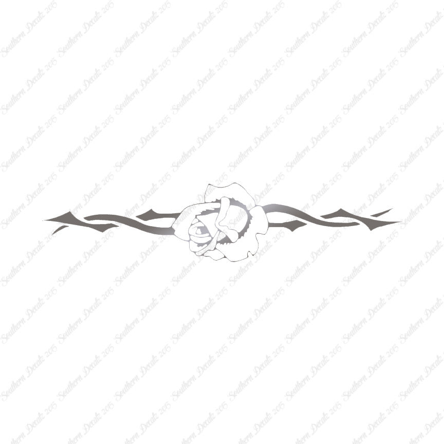Tribal Rose Flower Vine