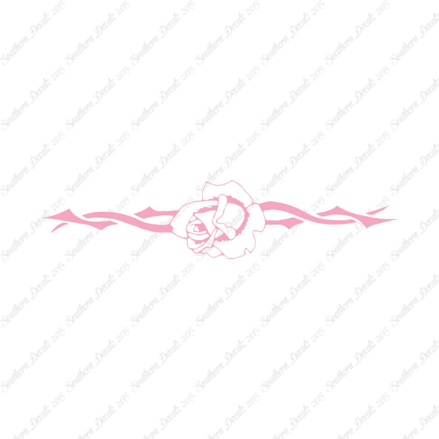 Tribal Rose Flower Vine