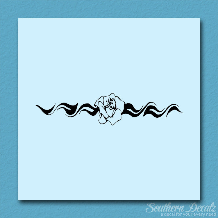 Rose Waves Art Splash