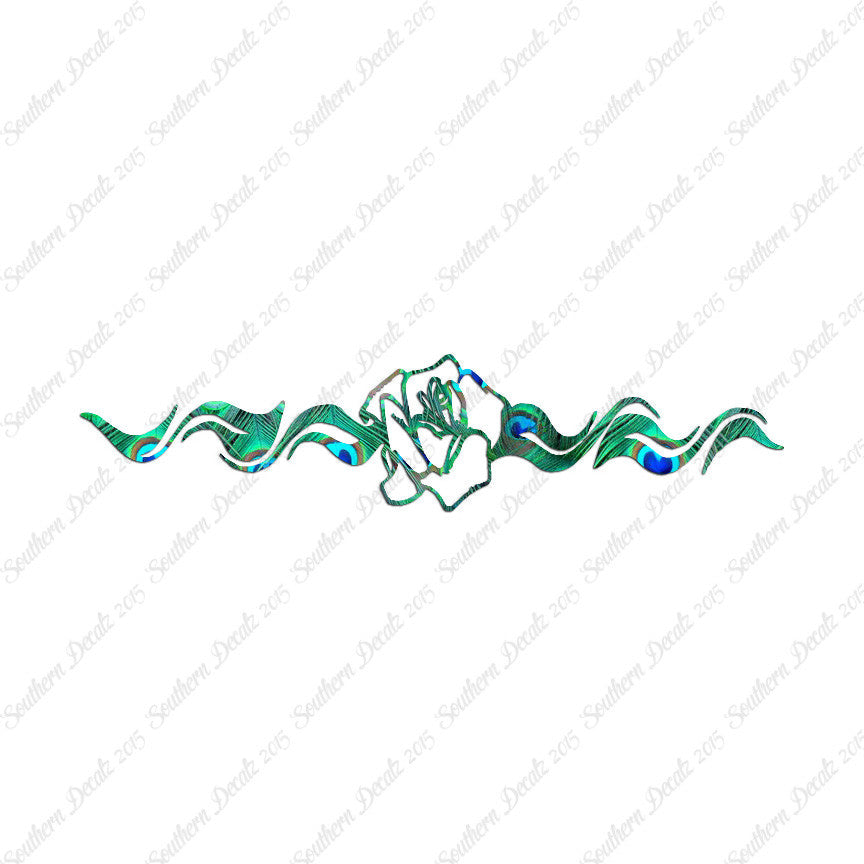 Rose Waves Art Splash