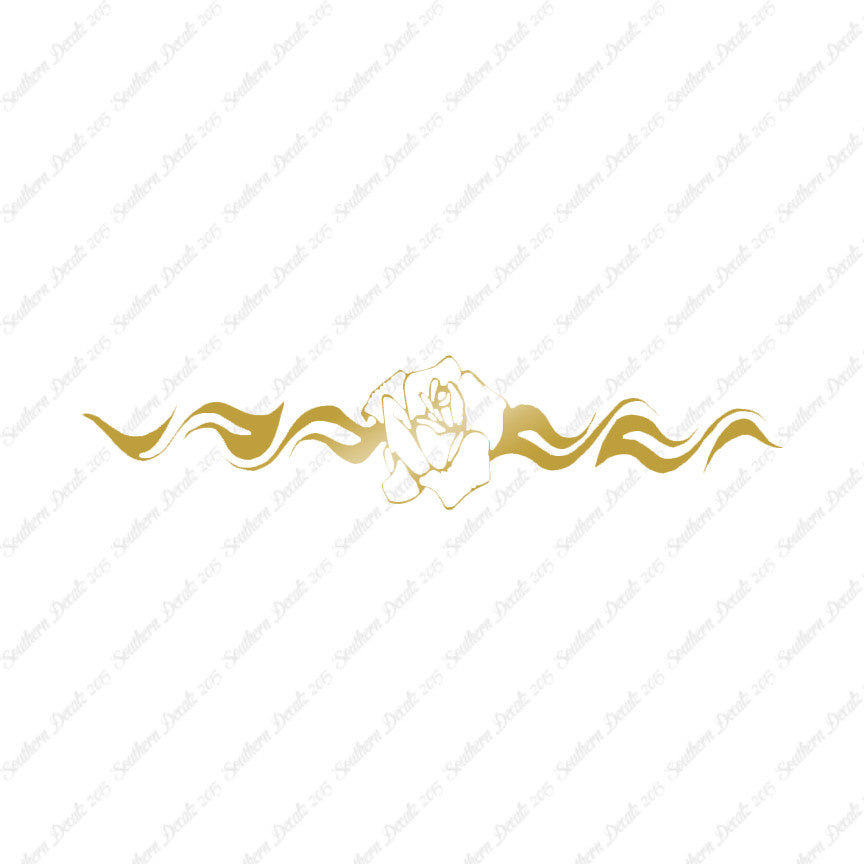 Rose Waves Art Splash