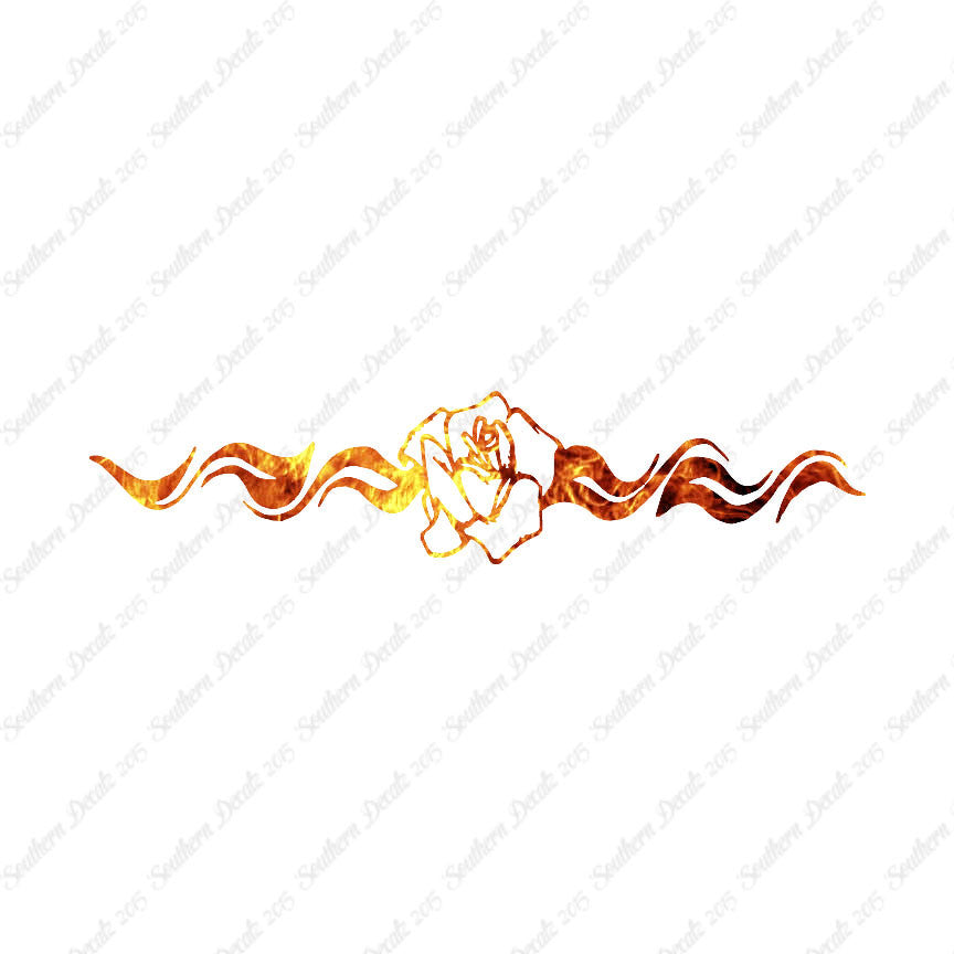 Rose Waves Art Splash
