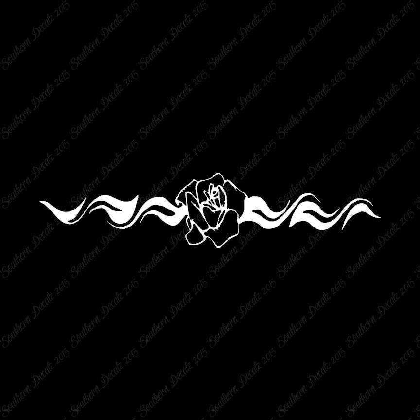 Rose Waves Art Splash