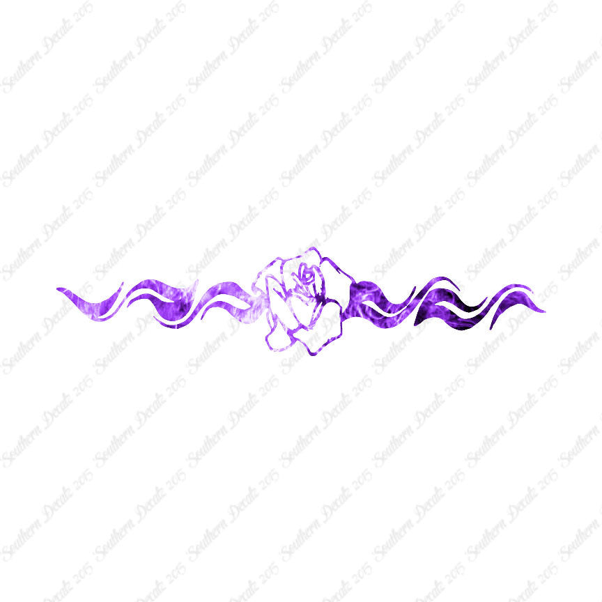 Rose Waves Art Splash