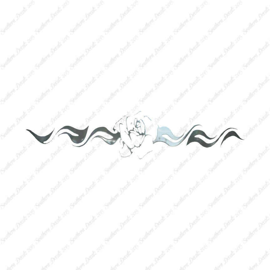 Rose Waves Art Splash