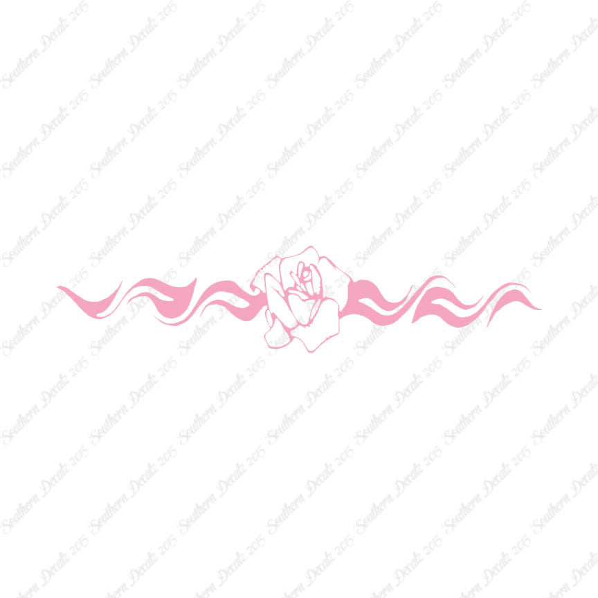 Rose Waves Art Splash