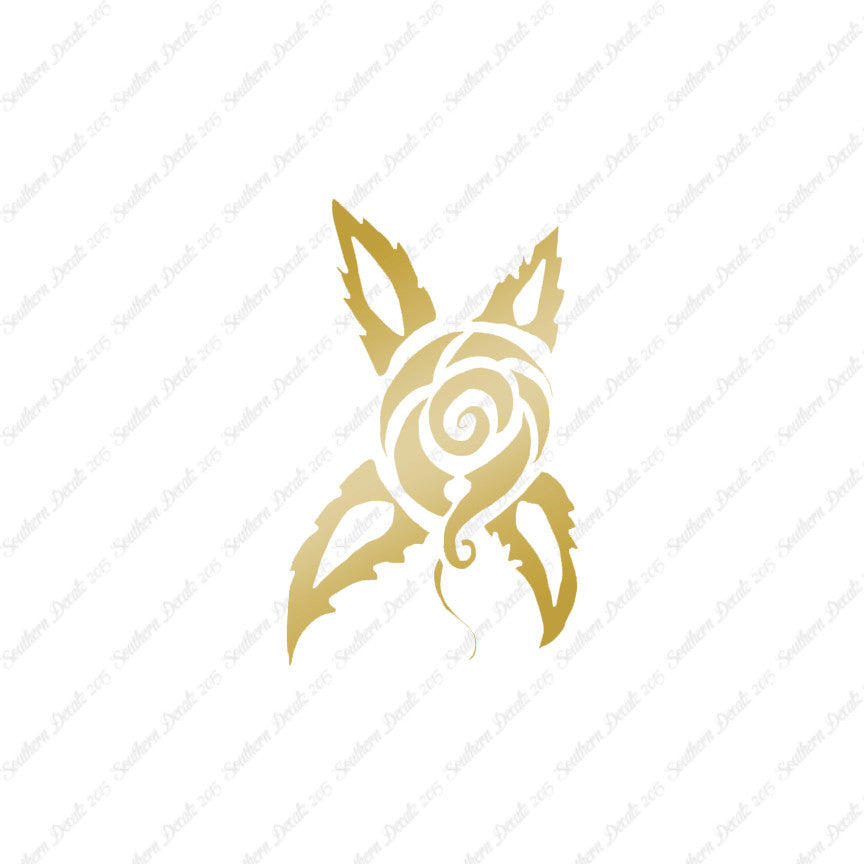 Tribal Rose Art Flower