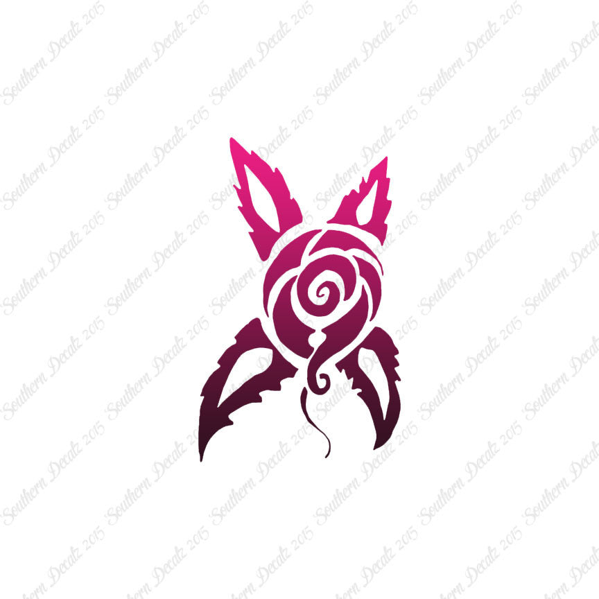 Tribal Rose Art Flower