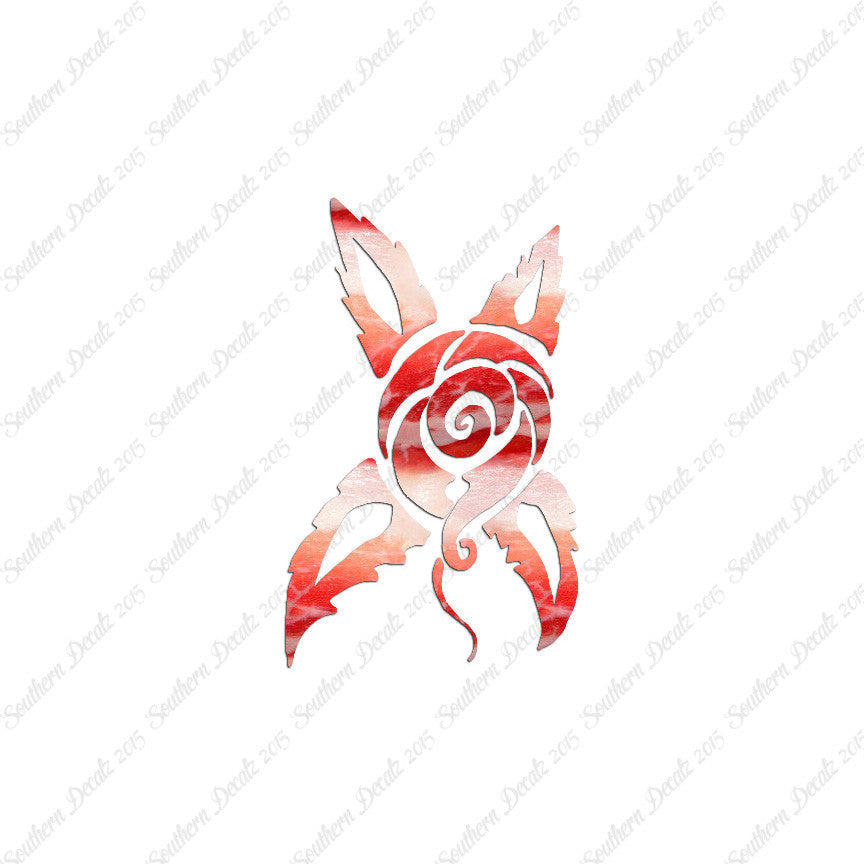 Tribal Rose Art Flower