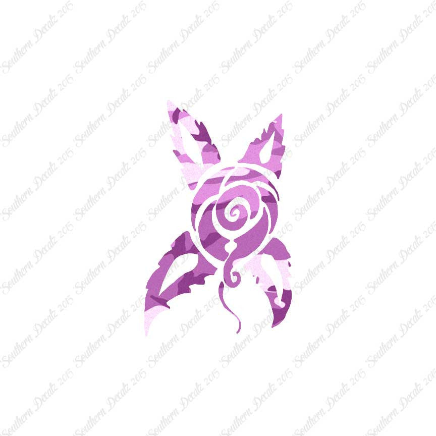 Tribal Rose Art Flower