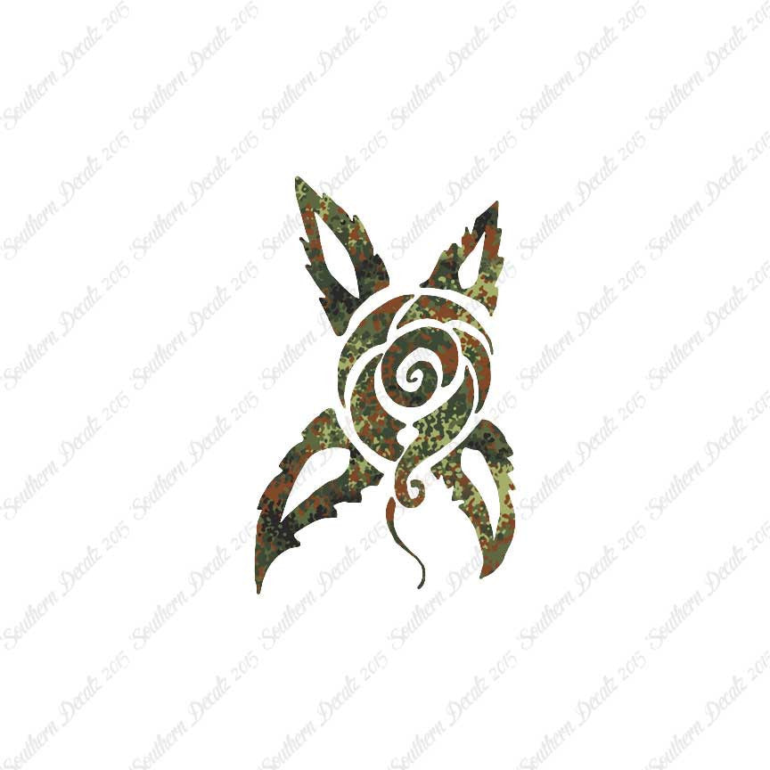 Tribal Rose Art Flower