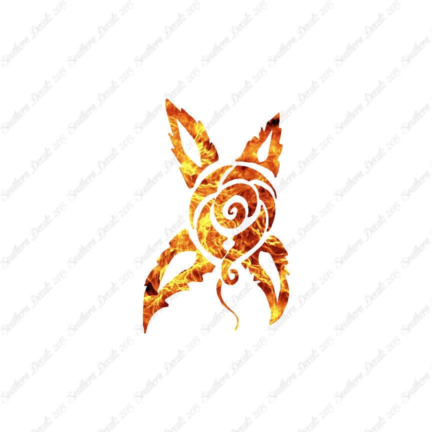 Tribal Rose Art Flower